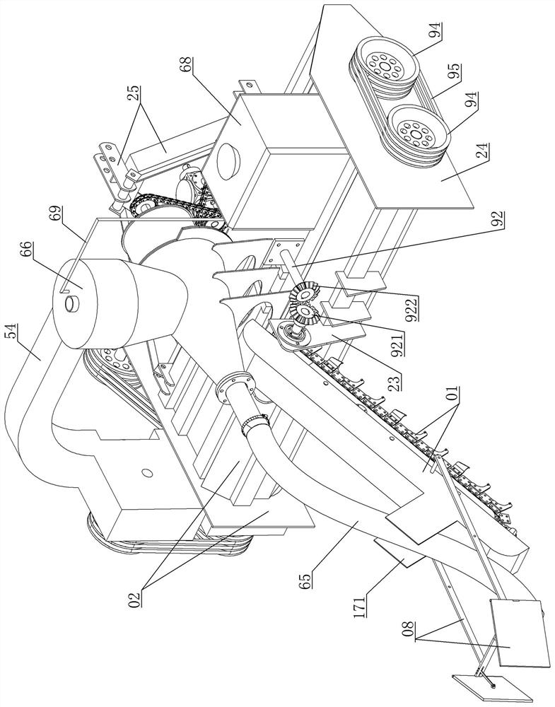 Field returning method for crushing corn straws, mixing crushed corn straws with soil, humidifying and extruding to form composite pipe for underground irrigation