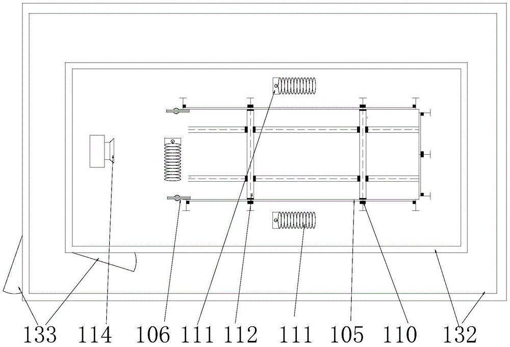 Talus slope freezing and thawing circulating action deformation physical model experiment apparatus and experimental method