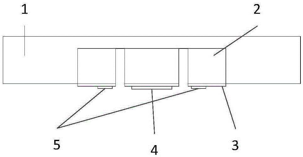 Two-dimensional thermal-type wind speed and directions sensor based on ceramic packaging, and manufacturing method therefor