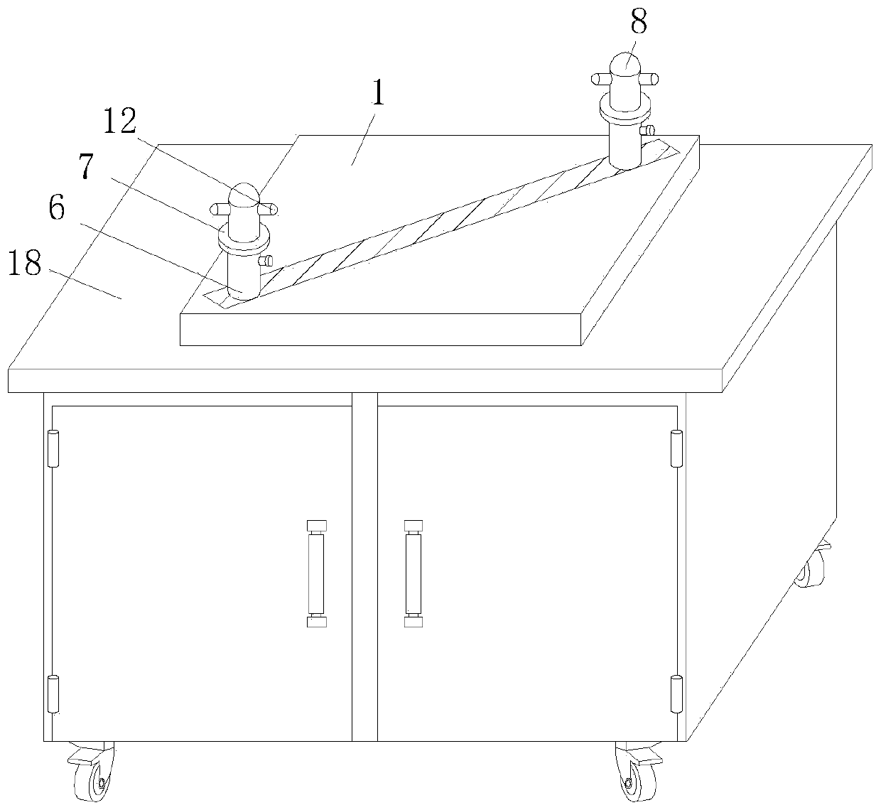 PCB online semiconductor device testing system