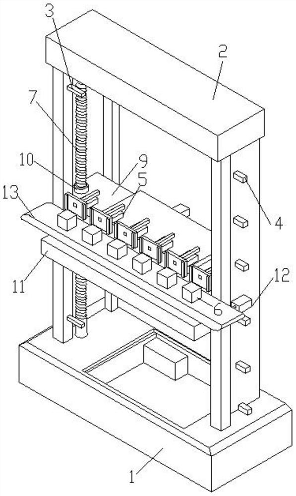 Intelligent stacking machine for concrete test pieces