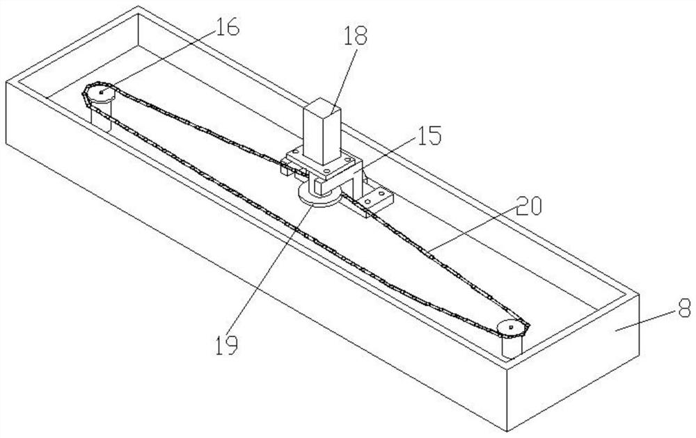 Intelligent stacking machine for concrete test pieces