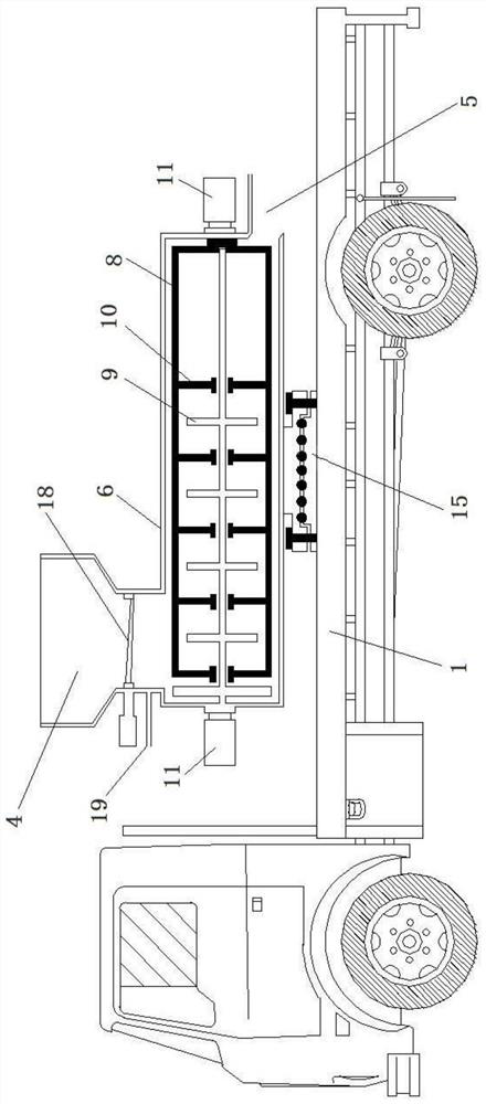 Mixer truck and using method