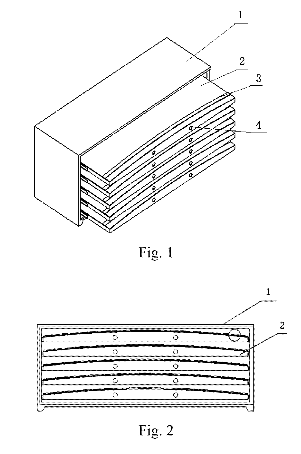 Collection apparatus for storing prolate photos