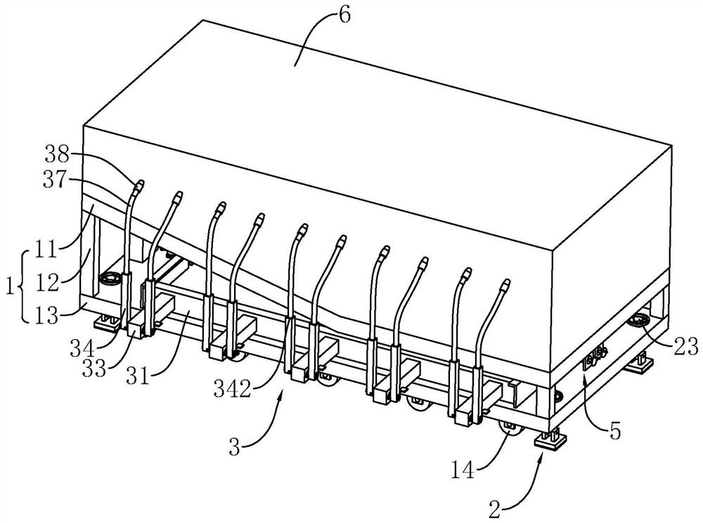 A prefabricated and intelligent maintenance pedestal for cover beams