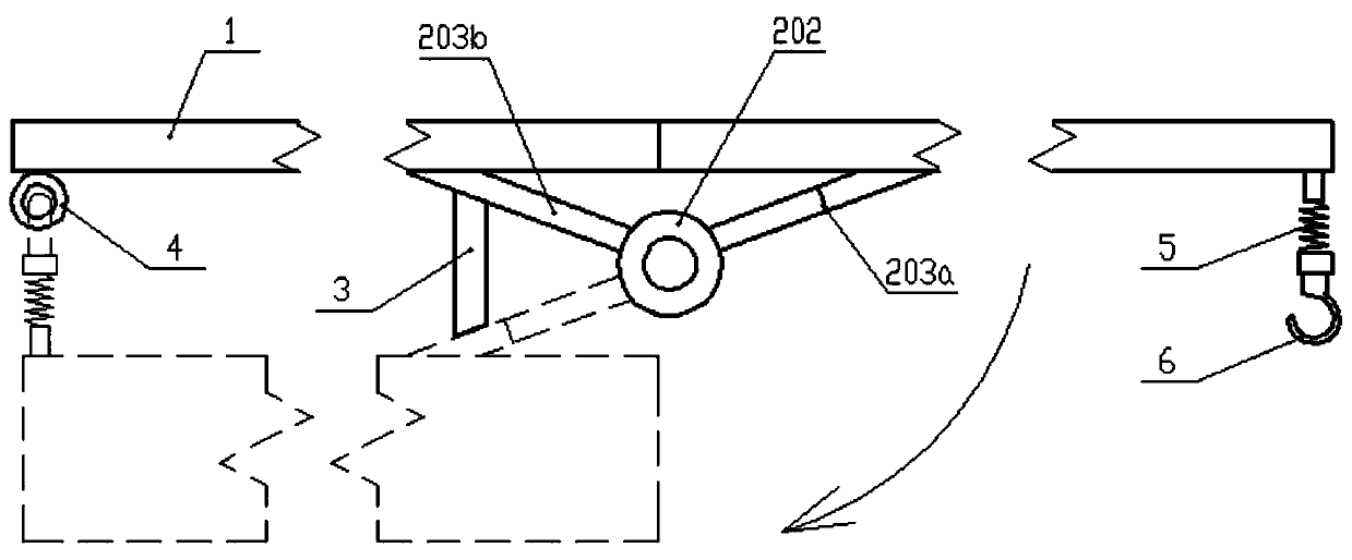 A kind of logistics conveying separation system