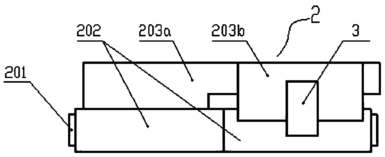 A kind of logistics conveying separation system