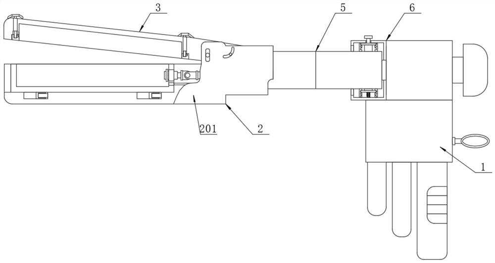 A surgical cutting stapler with rigid components