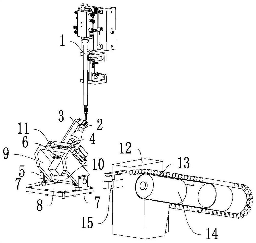 Intelligent assembling equipment for cosmetic brush