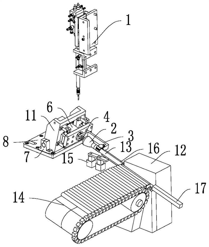 Intelligent assembling equipment for cosmetic brush