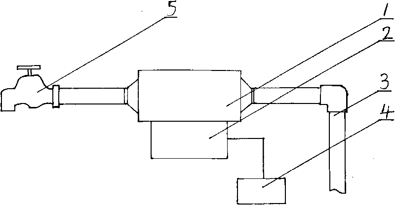 Tap water pressure generating set