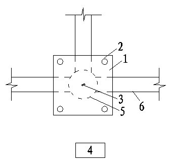 Steel roof truss damage diagnosis method