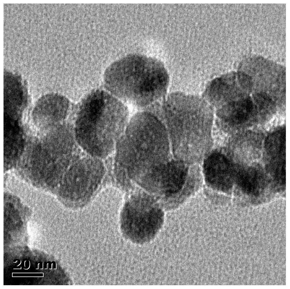 A surface-modified magnetic nanoparticle, preparation method, application and regeneration method