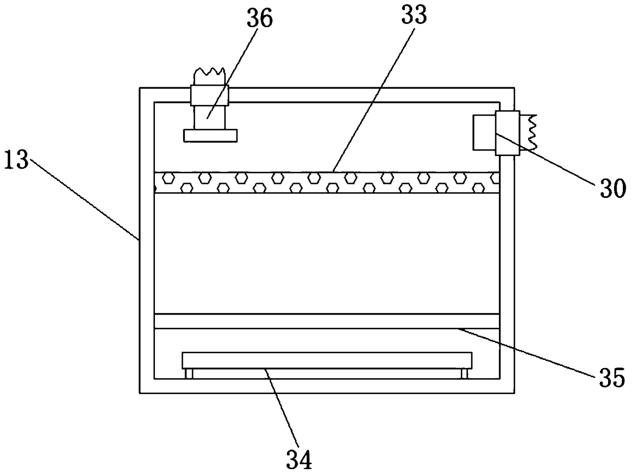 Ironing device for clothing processing