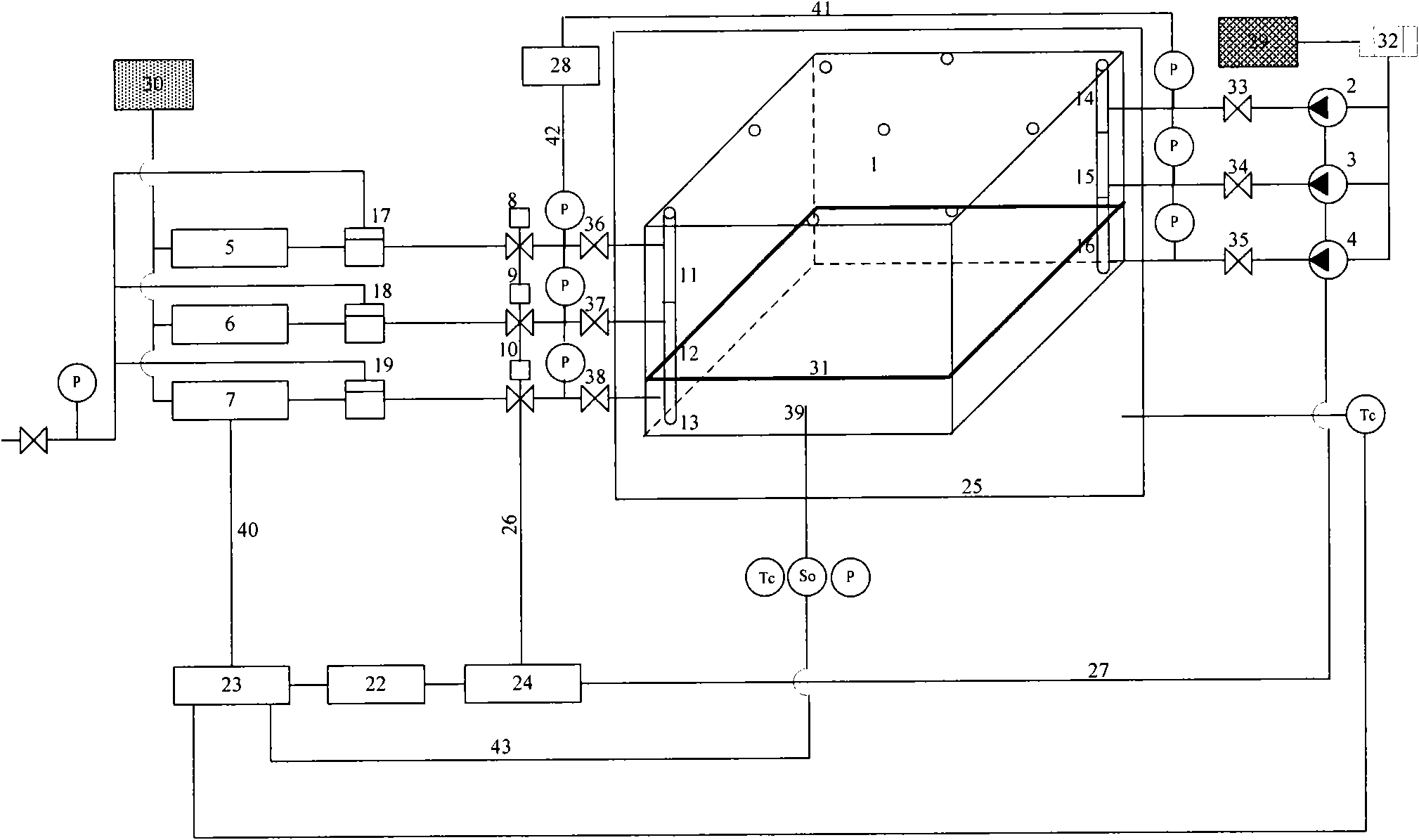 Intelligent oil well simulation experiment system and working method