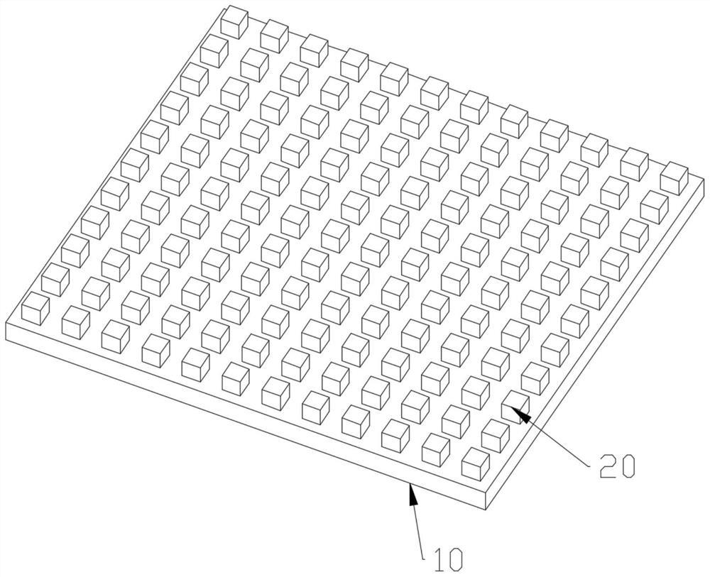 Novel LED display screen packaging structure