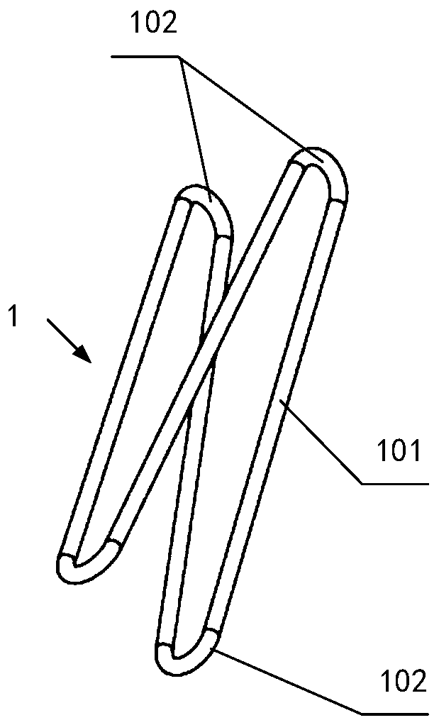 Electric connector and contact piece thereof