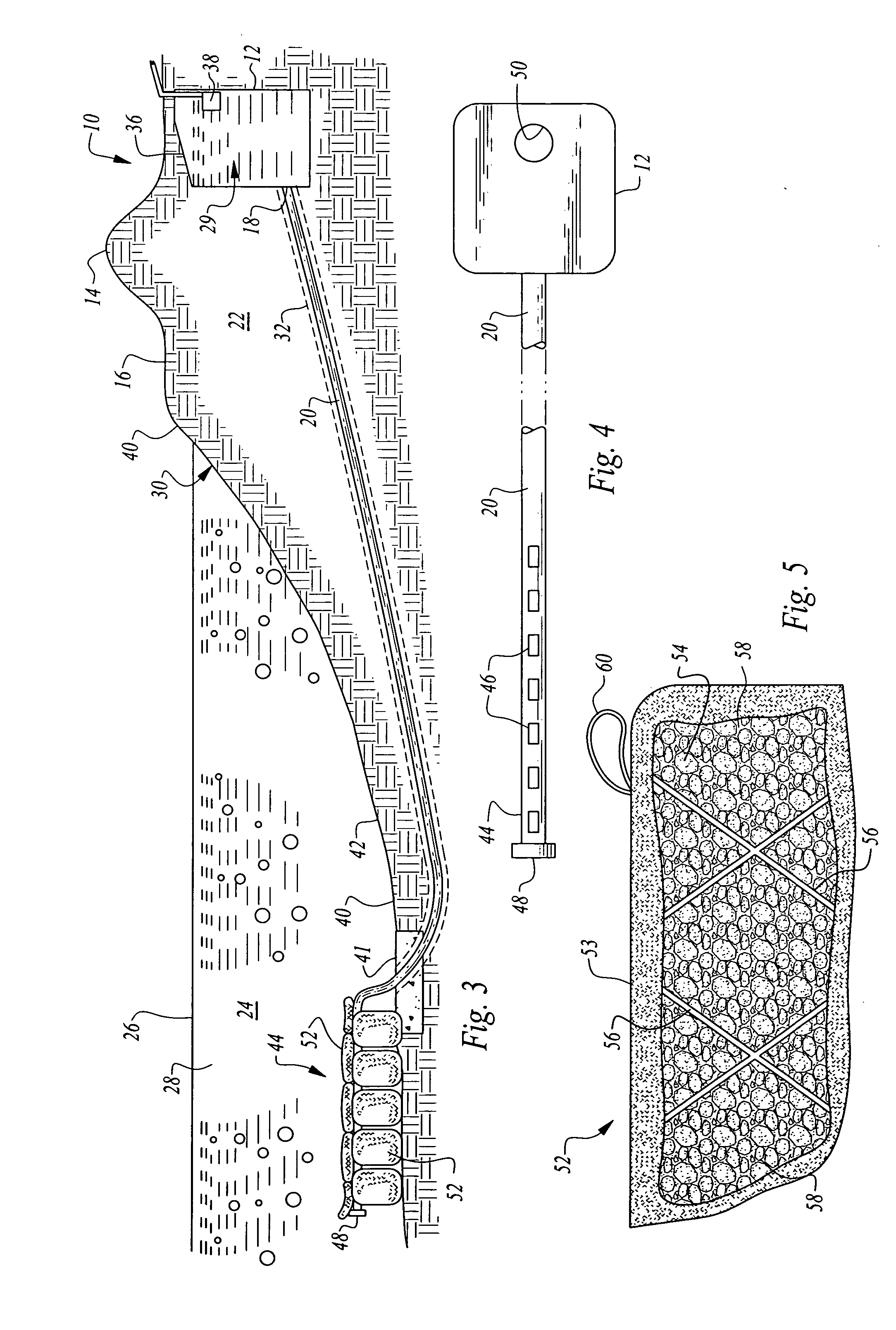 Method for constructing a synthetic infiltration collection system