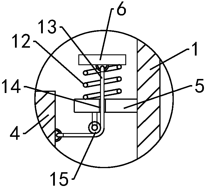 Tea leaf drying device with damping and noise lowering bases