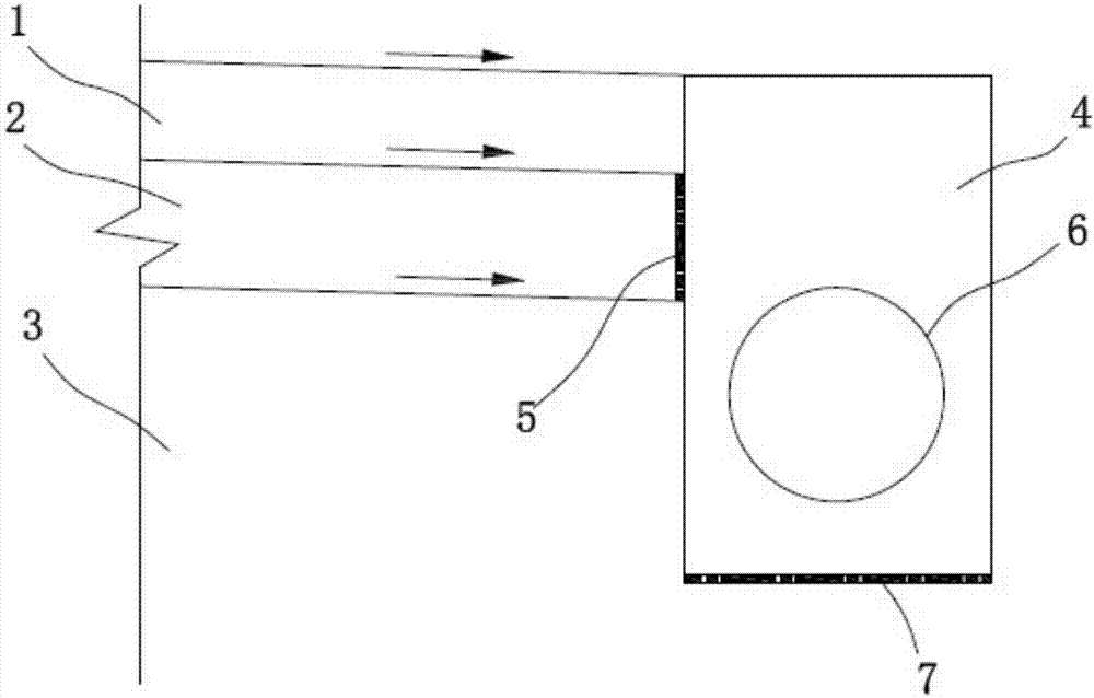 Novel water-permeation road and construction method thereof