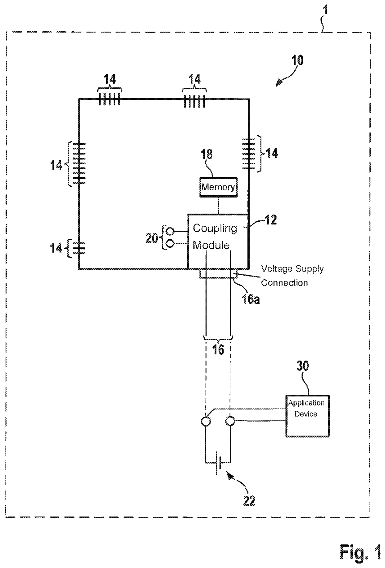 Method for calibrating a vehicle control unit via a voltage supply line, and a correspondingly calibratable vehicle control unit