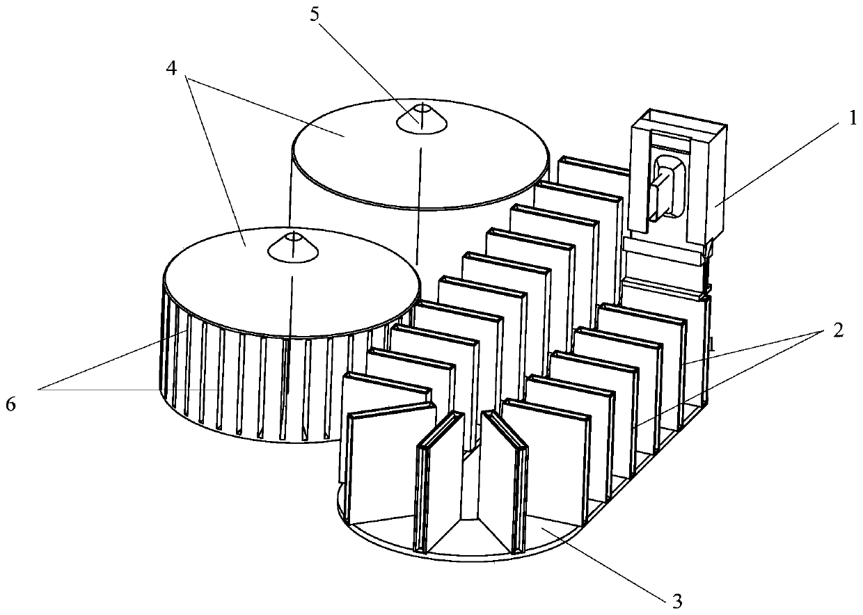 Automatic letter sorting mechanism