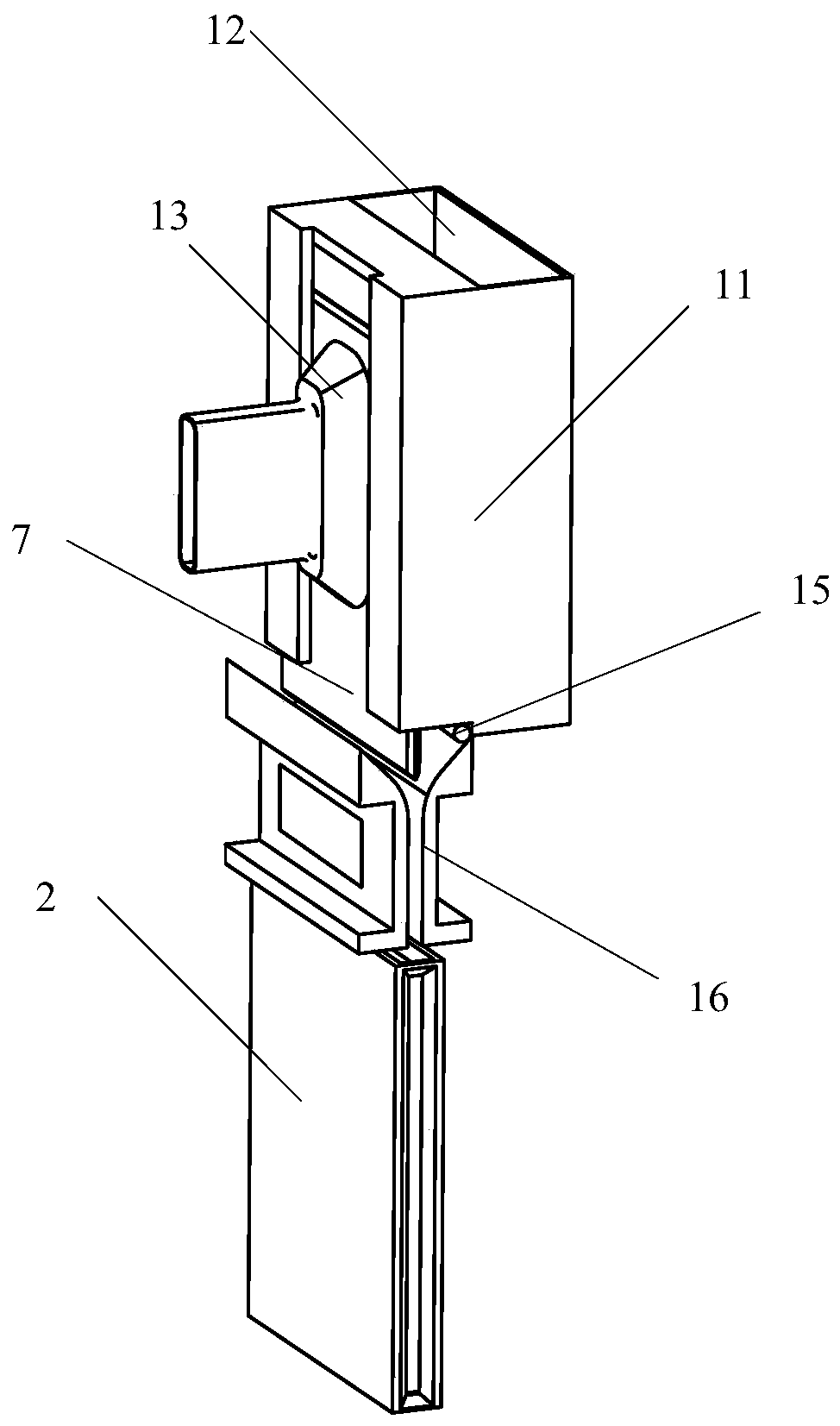 Automatic letter sorting mechanism