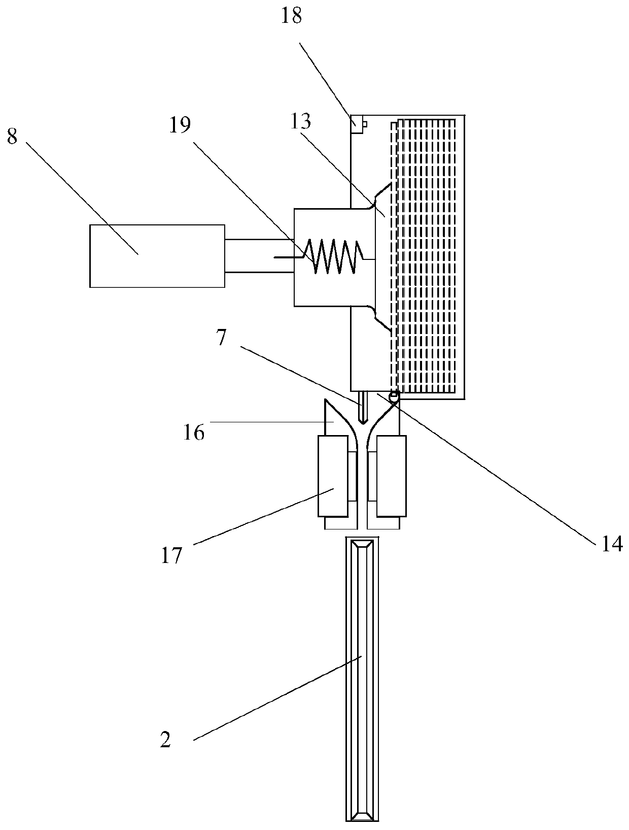 Automatic letter sorting mechanism