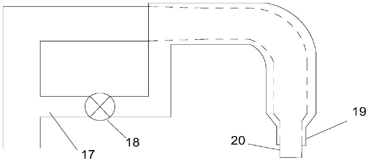 Electric control piston oil injection cooling system and working method thereof