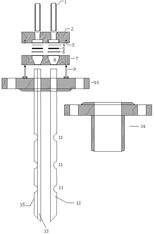 High precision anti-blocking flowmeter