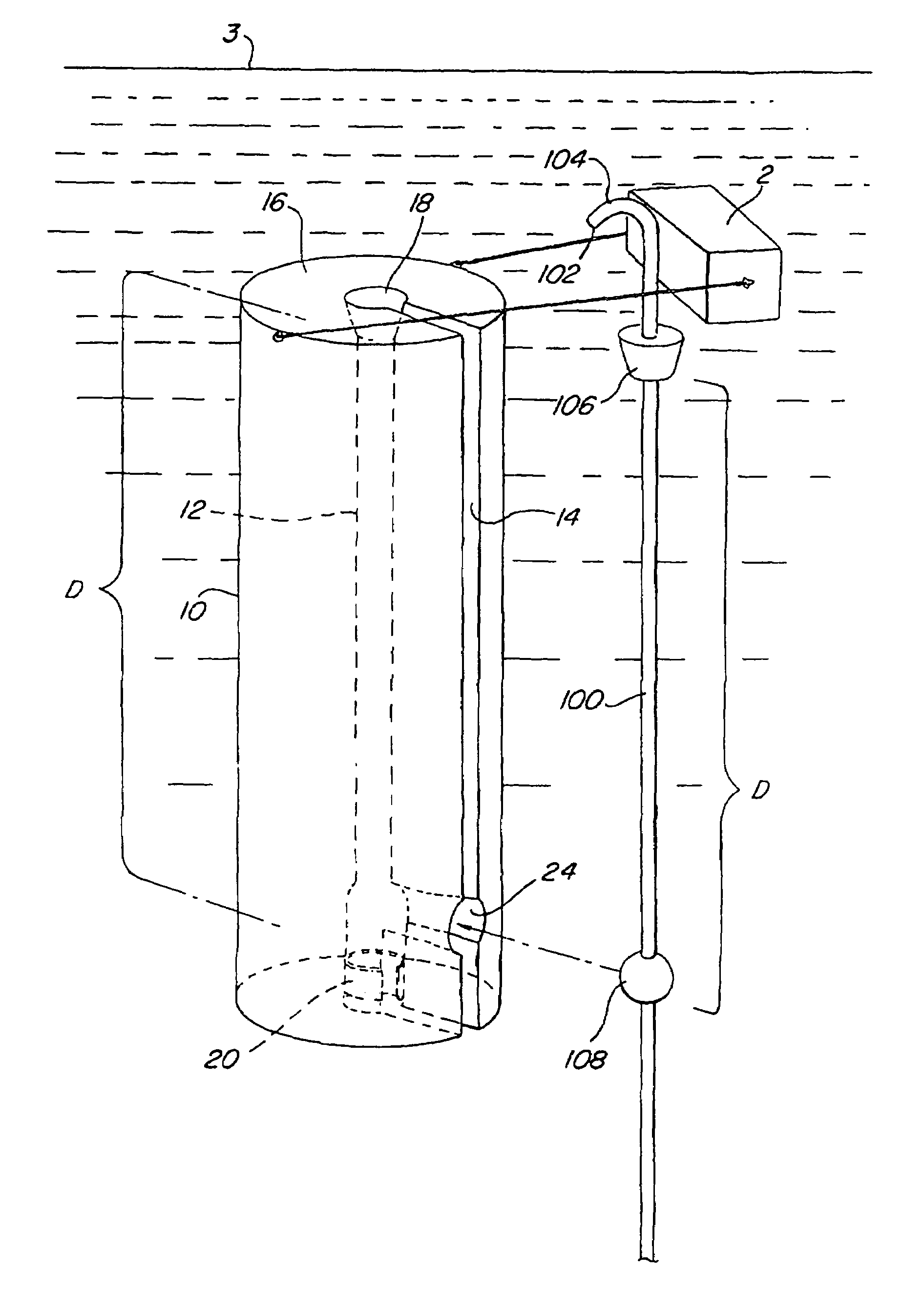 Buoyancy can for offshore oil and gas riser