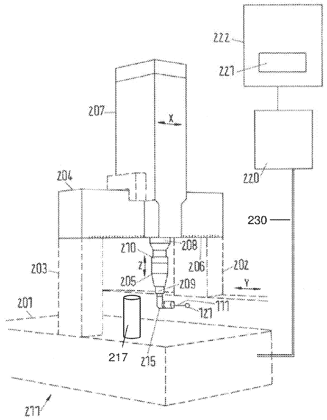 Determining a position of a movable part of a coordinate measuring machine