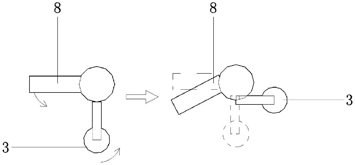 Transient electromagnetic coil leveling device suitable for field detection and its application method