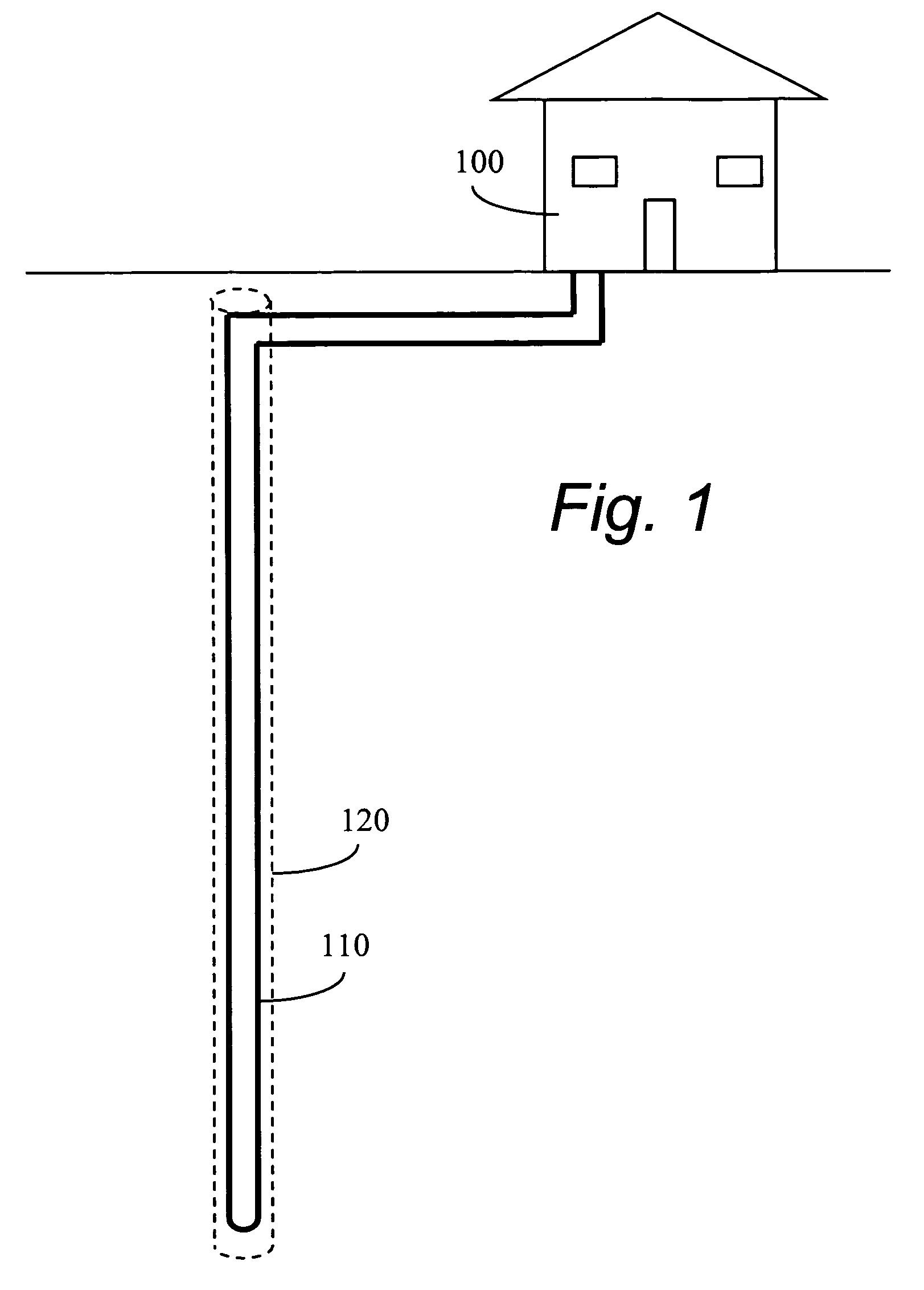 Geothermal pipe weight