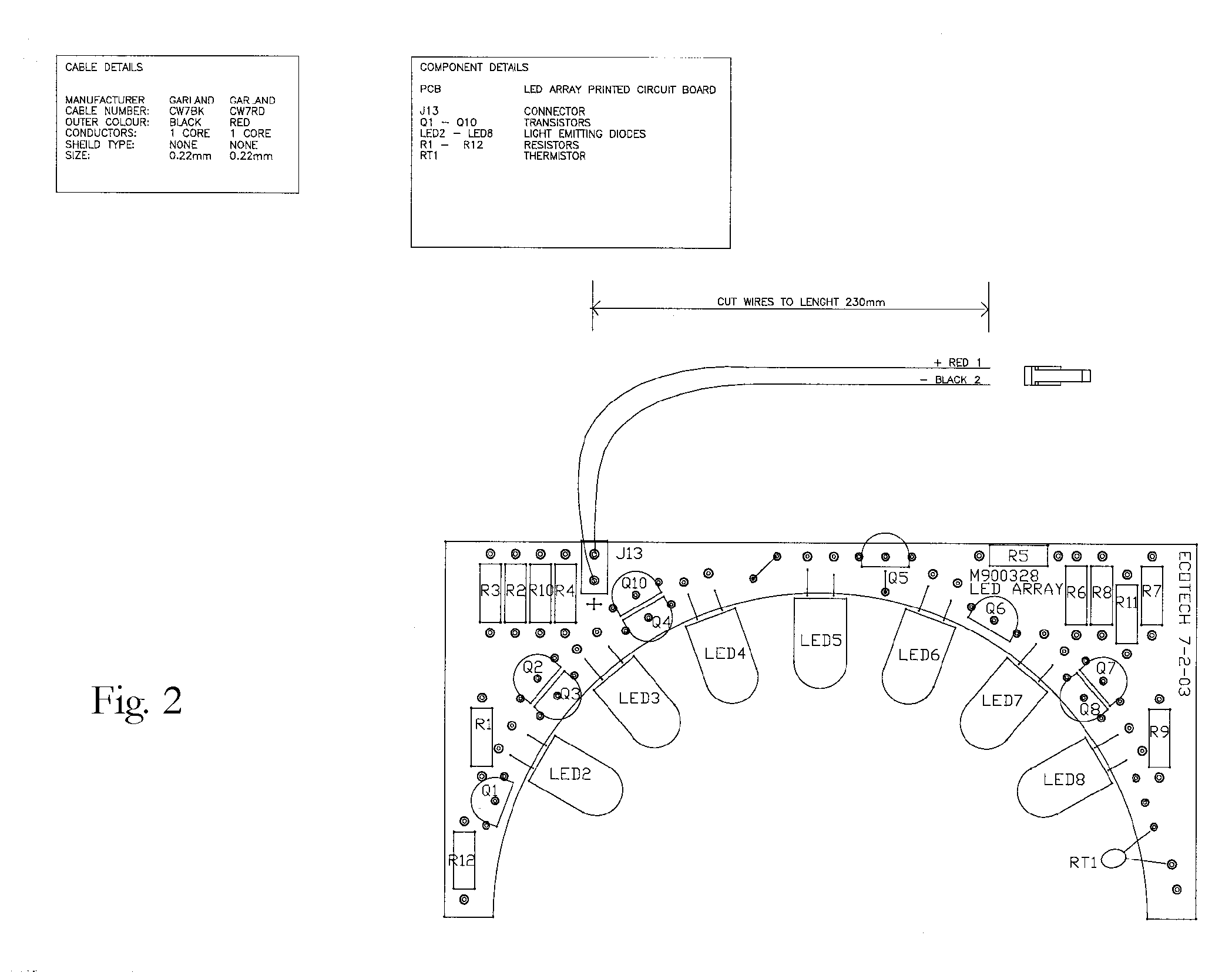 Means of Achieving a Lambertian Distribution Light Source via a Light Emitting Diode Array