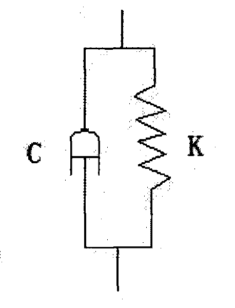 Parallel-connection connected vibration reduction seat with multiple degree of freedom for automobile