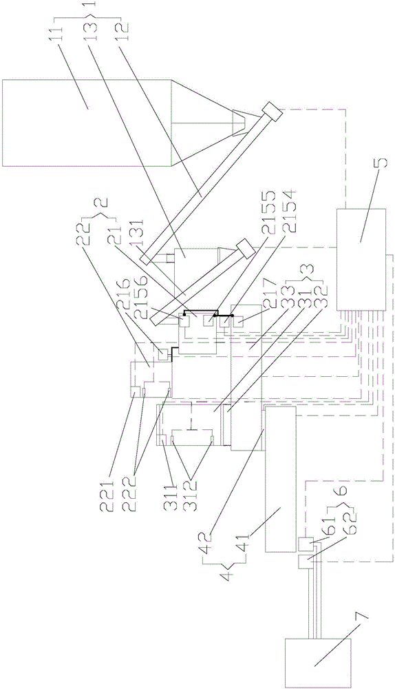 Lightweight aggregate cement concrete mixing device and mixing method thereof