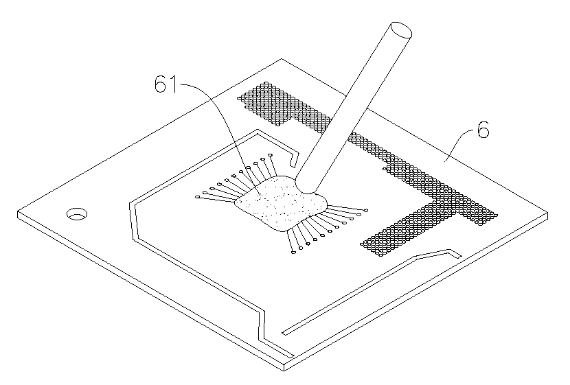 Laser adhesive-removing process