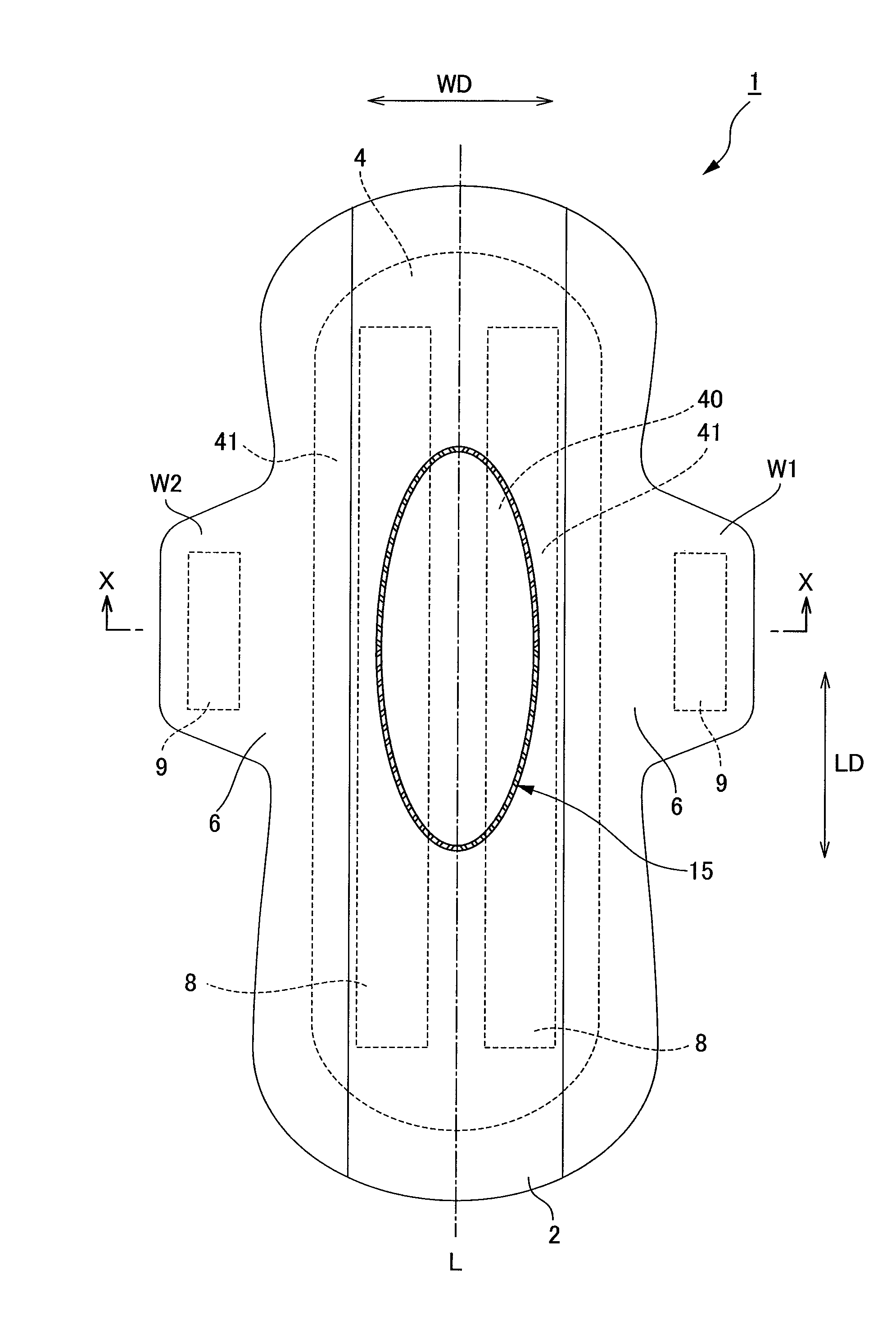 Absorptive article and method of producing the same