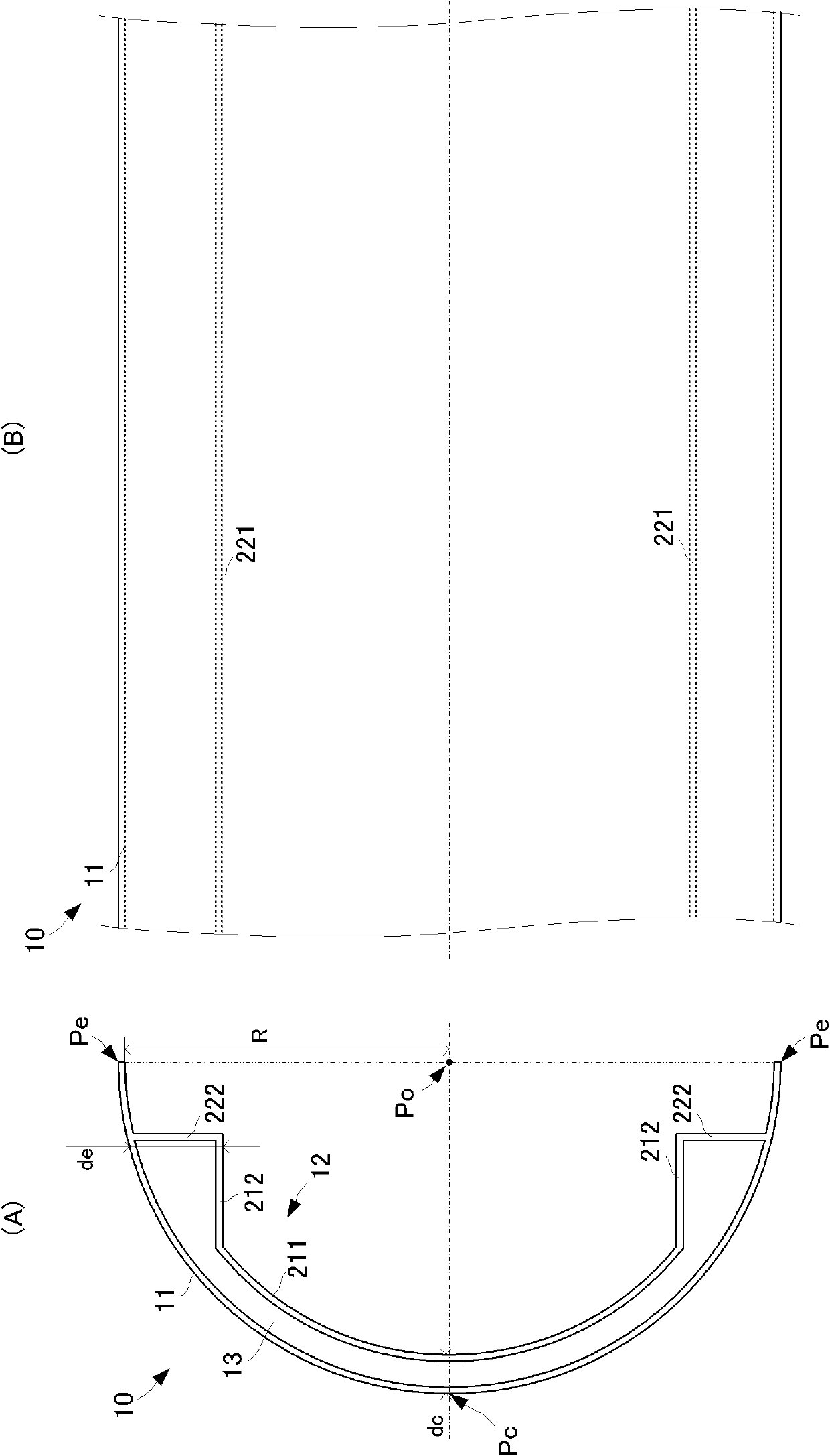 Radome, antenna device and radar apparatus