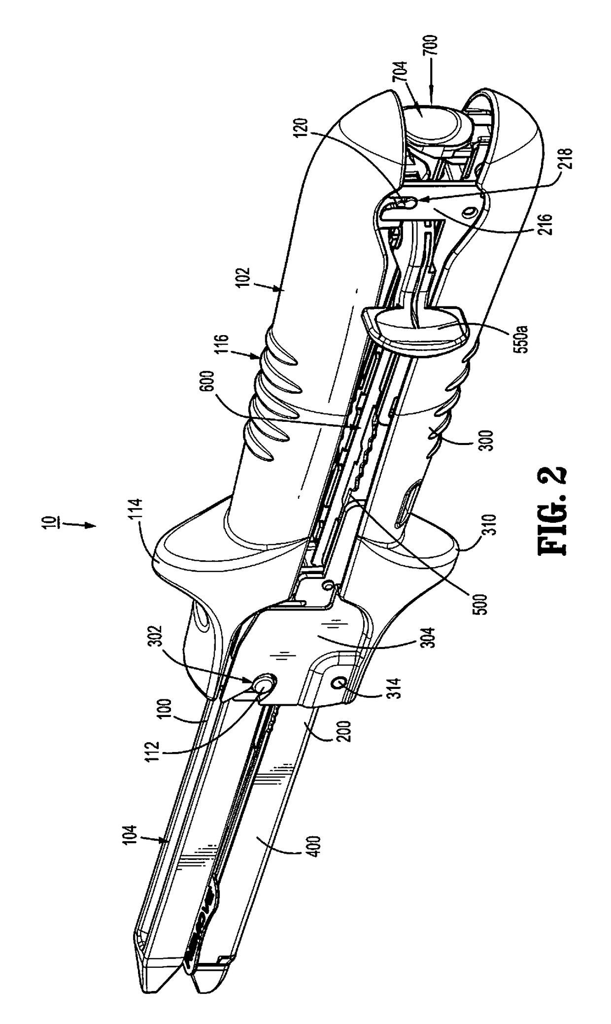 Surgical fastener applying apparatus