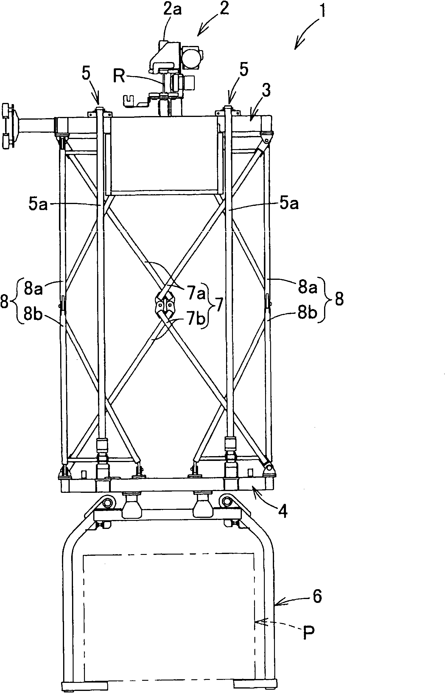 Lifting type conveyor