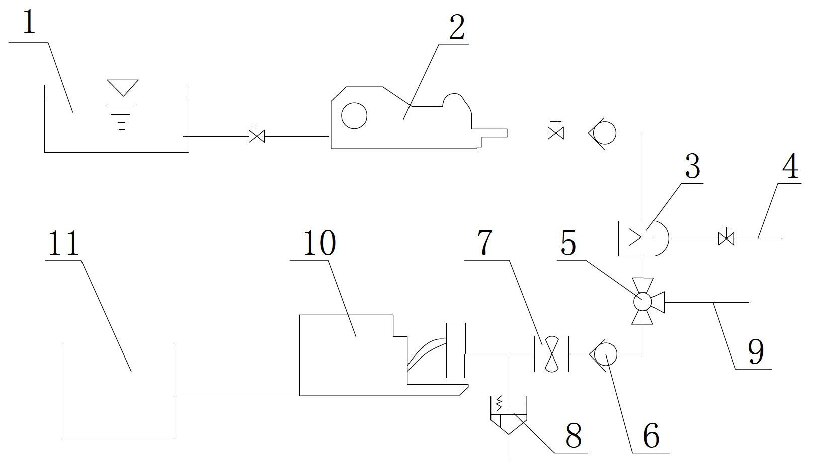 Method for discontinuously acquiring underground pressure pulse of inflatable bored well