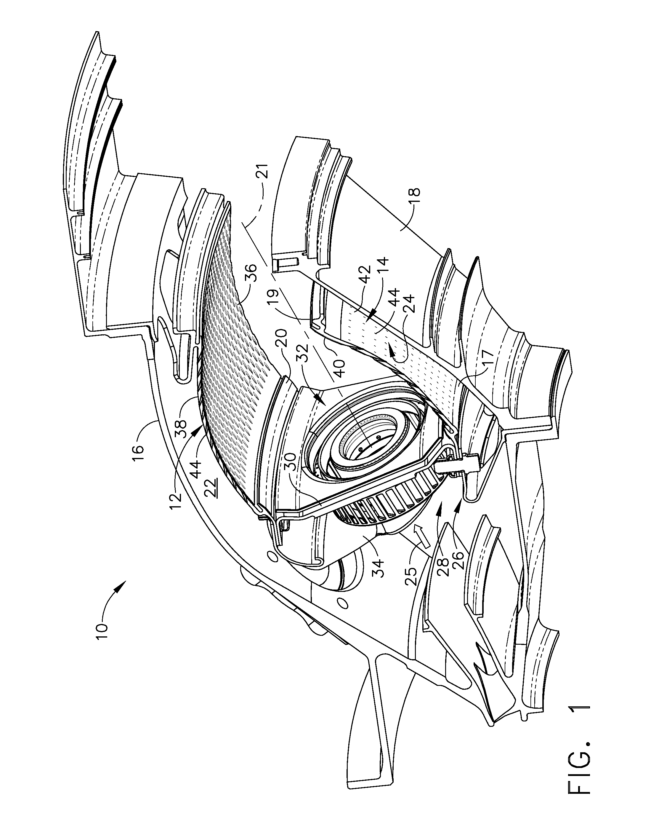 Cooling Holes For Gas Turbine Combustor Having A Non-Uniform Diameter Therethrough