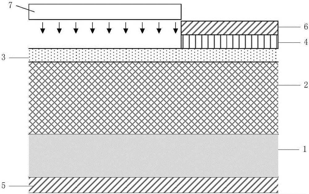 3D type pin structure α irradiation battery and preparation method thereof