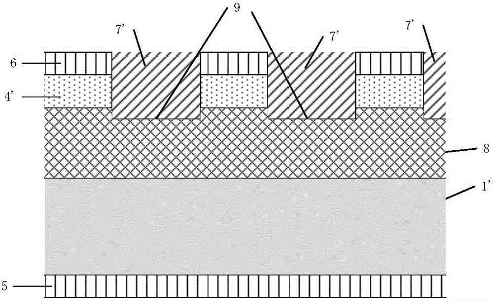 3D type pin structure α irradiation battery and preparation method thereof