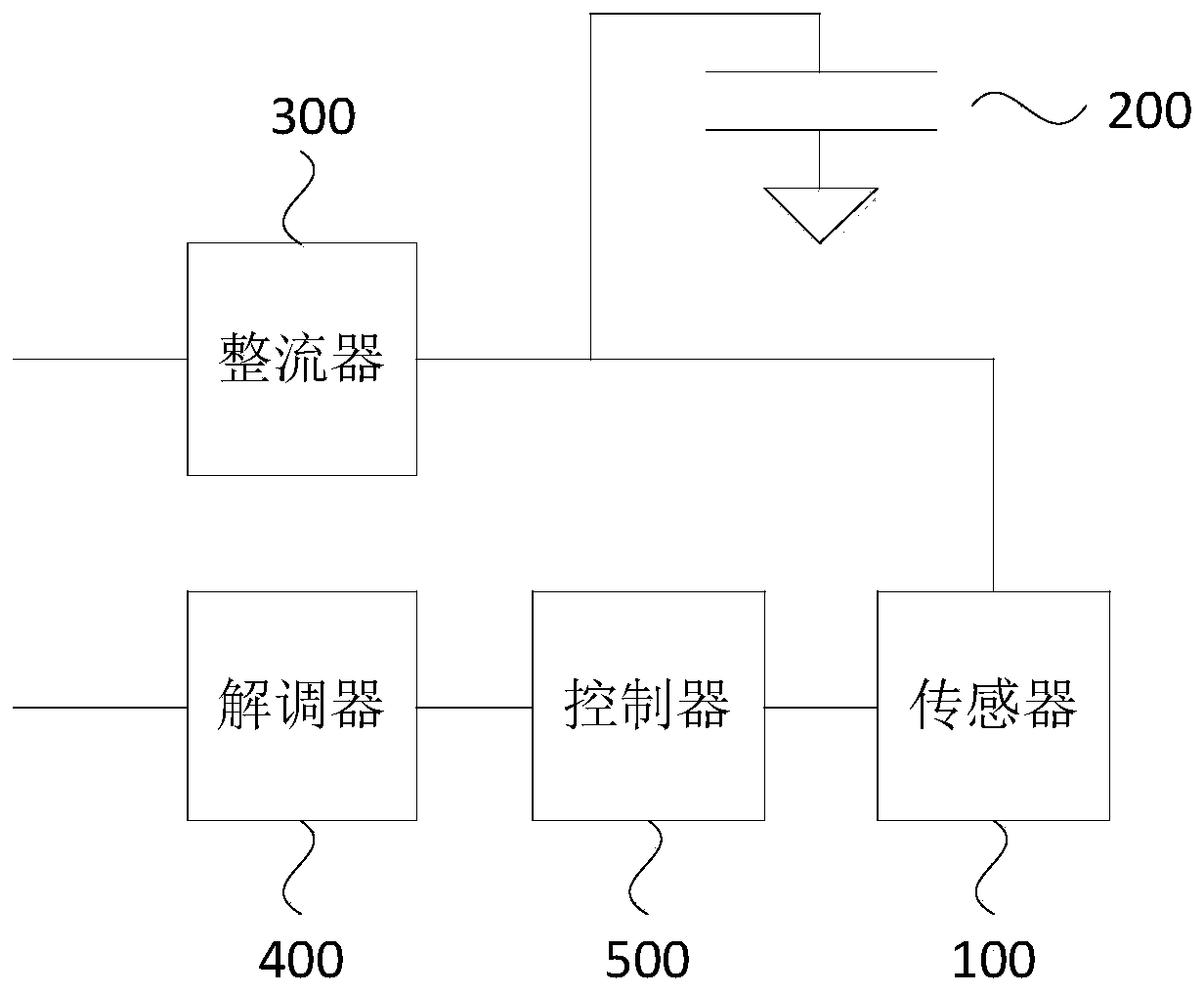 Passive sensing circuit and control method thereof