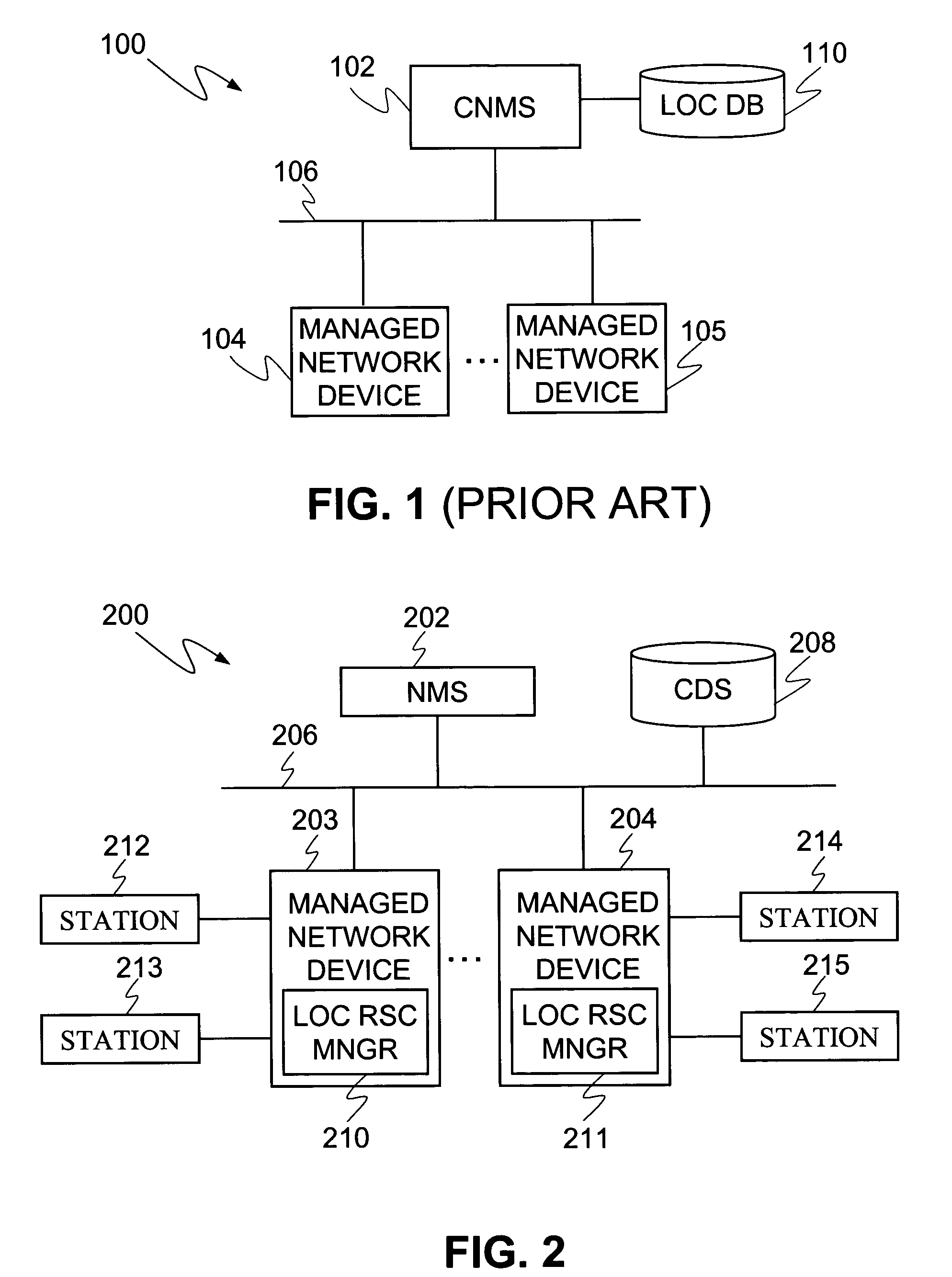 Network resource management in a network device