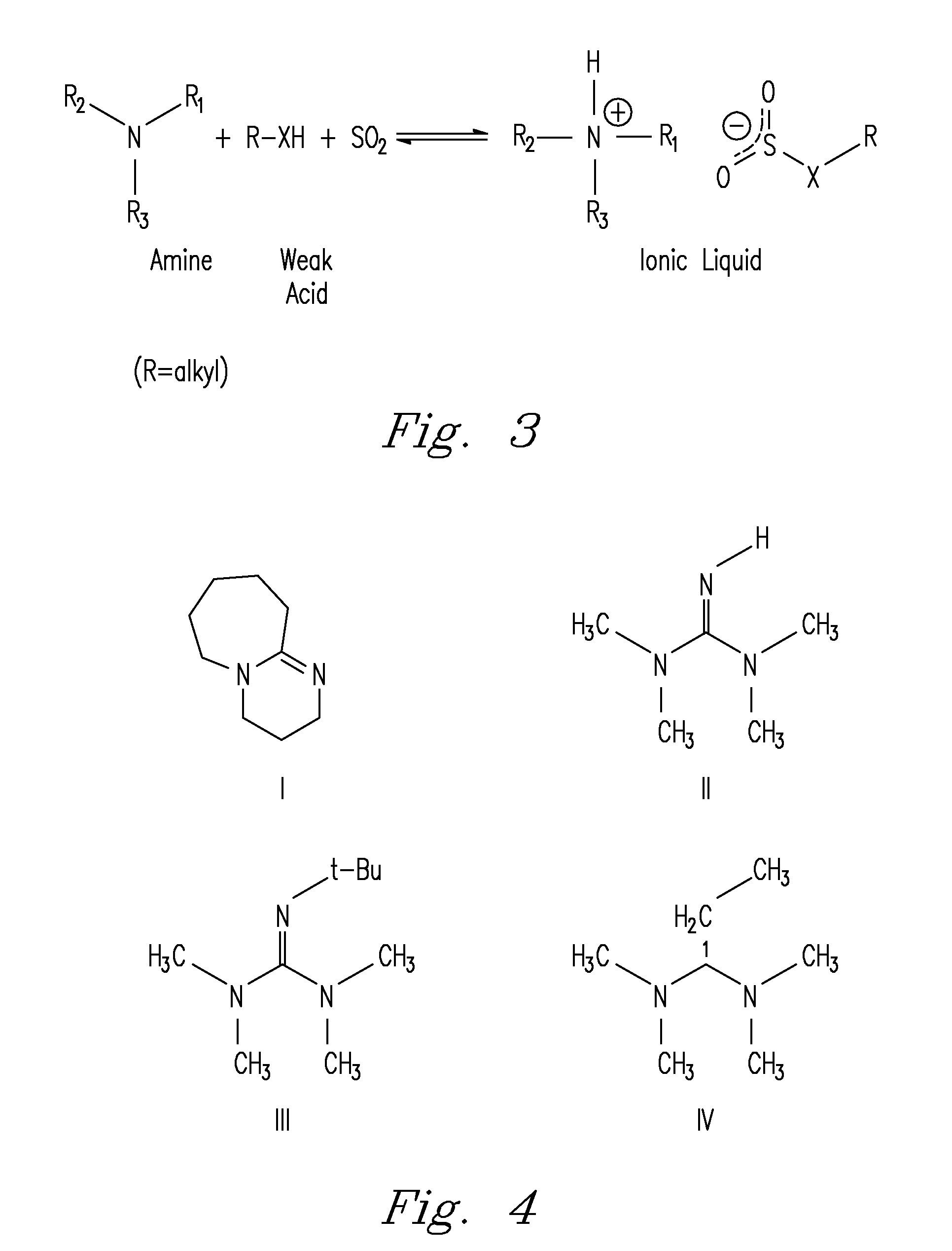 Capture and release of mixed acid gasses with binding organic liquids