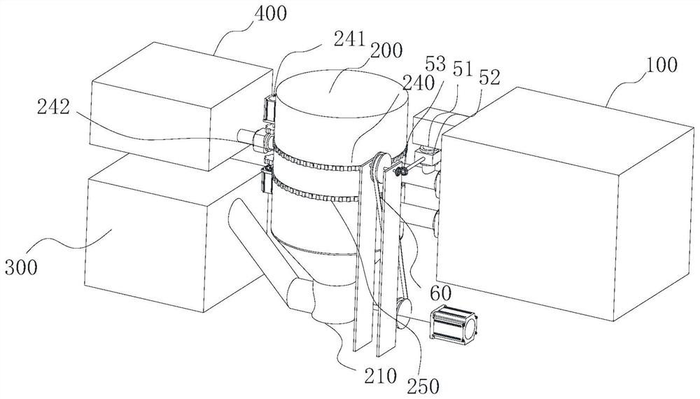 Sewage pretreatment device and pretreatment method